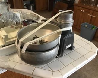 Vintage cream separator - Montgomery Ward
