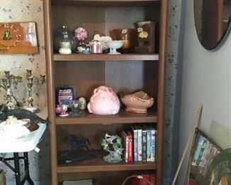 Bookcase & miscellaneous
