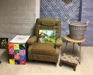 Chair & miscellaneous