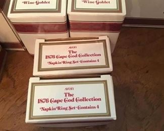 Avon Cape Cod Dishes new in box