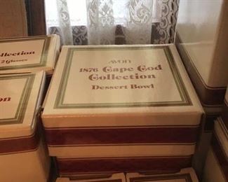 Avon Cape Cod Dishes - New in box