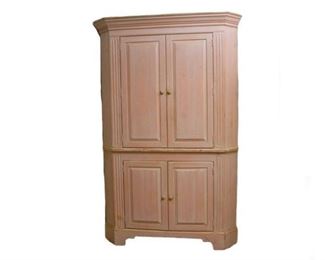 4. Wooden Corner Cabinet