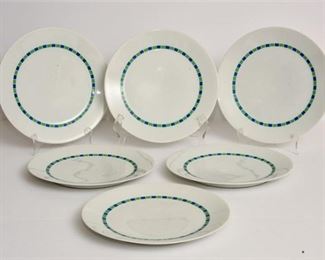 12. Schonwald Fairwood Pattern Dinner Plates