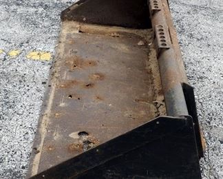 68" Skid Steer Bucket Attachment