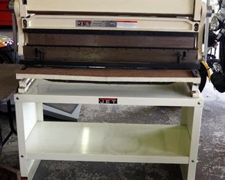 JET Combination Shear, Break, And Roll, Model SBR-40N, 20 Gauge Capacity, Up To 40", Includes Storage Stand, 63" x 60" x 32"