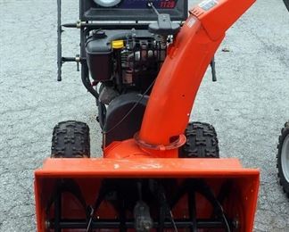 Ariens Snow King Gas Powered Snow Blower, Model 1128, Pull Start, With Tecumseh Motor