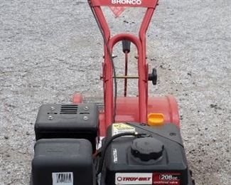 Troy-Bilt 14" Gas Powered Bronco Tiller, Model 21D-64M8711, Like New