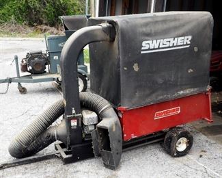 Swisher 37-Cubic-Foot 5.5 HP Lawn Vacuum Model LV5537