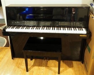 Kurzweil Ensemble Grande Digital Piano, Model 10003801, Spatial Perspective Sound System & Built In Multi Track Digital Recorder, 41.5" x 54" x 20"