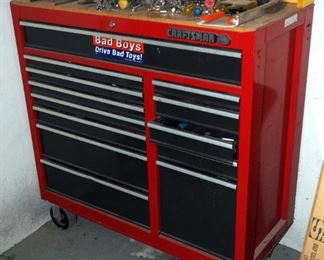 Craftsman 13 Drawer Rolling Toolbox, Contents Not Included, 41" x 41" x 18"