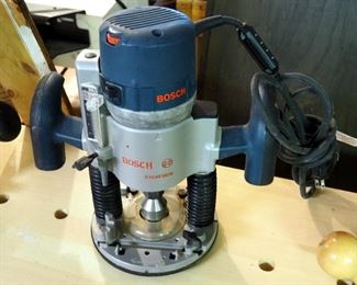 Bosch Magnesium Router, Model 16178, And RA1166 And RA1160 Router Bases