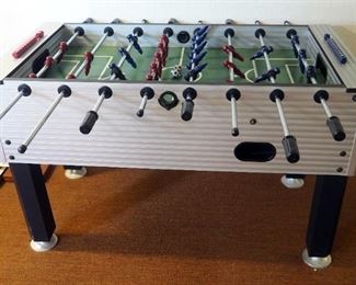 Foosball Table, 34" x 55" x 55", Features Bead Scoring, Balls Included