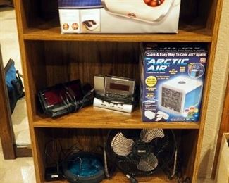 Westclox And GTX Digital Clock Radios, Arctic Air Evaporative Air Cooler, Homedics Shiatsu Foot Massager, All-In-Wonder 128, And 8" Massey Fan