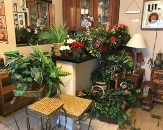 TONS of beautiful assorted silk arrangements priced $5 and up