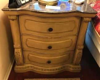 Large bedroom set includes armoire, two nightstand and long dresser w/mirror.  Great condition! Just  $400 for the set.