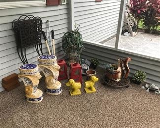Lawn and patio decor - $5 - 25.