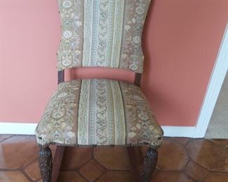 Antique French Dinning Chairs (10 total)