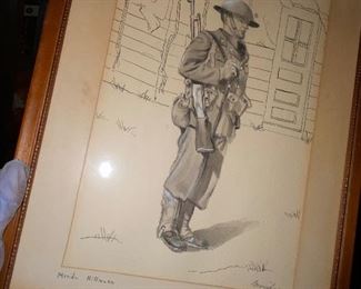 Fabulous original Art and sketches 100 ea or best offer Merida Hillman