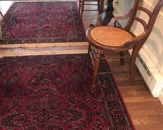 Antique hand knotted wool rugs