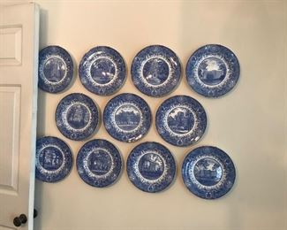 Wedgwood Women’s League  University of Michigan plates