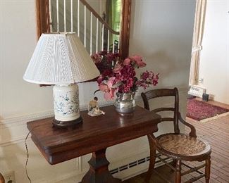 Beautiful antique Empire mahogany game table