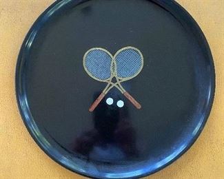 Vintage Courac tennis tray