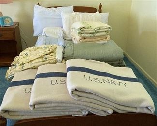 Vintage U. S. Navy wool blankets