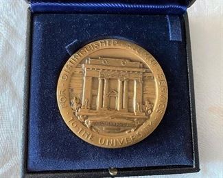 Distinguished alumni university of Michigan medal
