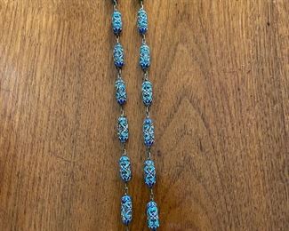 Antique Chinese vermeil necklace