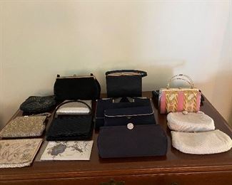 Evevintage evening bags - Saks Fifth Ave, and others