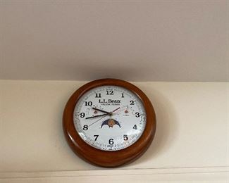 LL Bean weather station clock