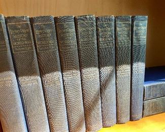 The Literary Digest - History of World War- 10 volume set