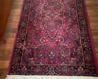 Vintage Karastan “Sarouk” 3 x5
There are two rugs that are the same size