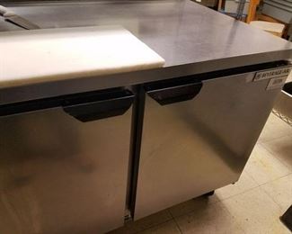 BEVERAGE AIR STAINLESS STORAGE PREP 