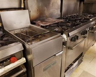 AMERICA RANGE COMMERCIAL DUAL FRYER