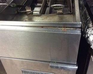 AMERICA RANGE COMMERCIAL DUAL FRYER