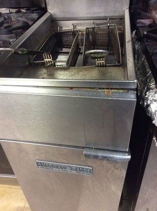 AMERICA RANGE COMMERCIAL DUAL FRYER