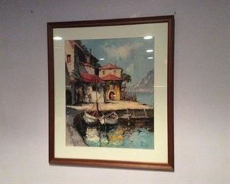 FRAMED PAINTING