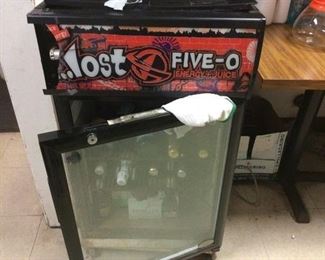 LOST FIVE O ENERGY DRINK REFRIGERATOR