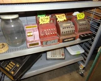 Cash Registers of many types