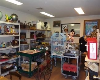 Rooms of collectable Items