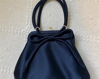 $30 Sondra Roberts small blue evening bag 