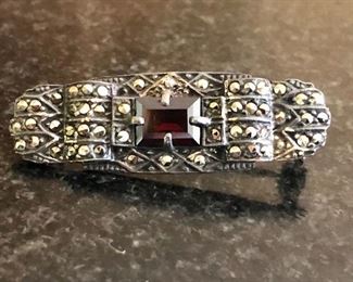 $20 Sterling pin with marcasite