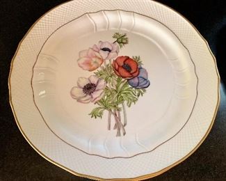 $300.  Anna Weatherley Floral Dinner Plate D. 