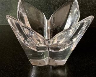 $20 Orrefors small crystal tulip bowl