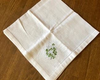 $8 Charles Gallen Irish Linen 35.5" x 35.5"