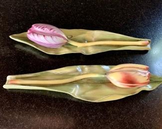 $180 Set of 2 Anna Weatherly table decoration / place card holders.