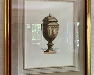 $150 Framed decorative art.  Double matted. 27"H x 21.5"W