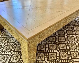 $695 Minton-Spidell Boho Chic coffee table 60Lx34.25Wx18H