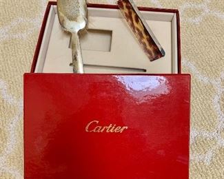 $50 Cartier brush and comb set